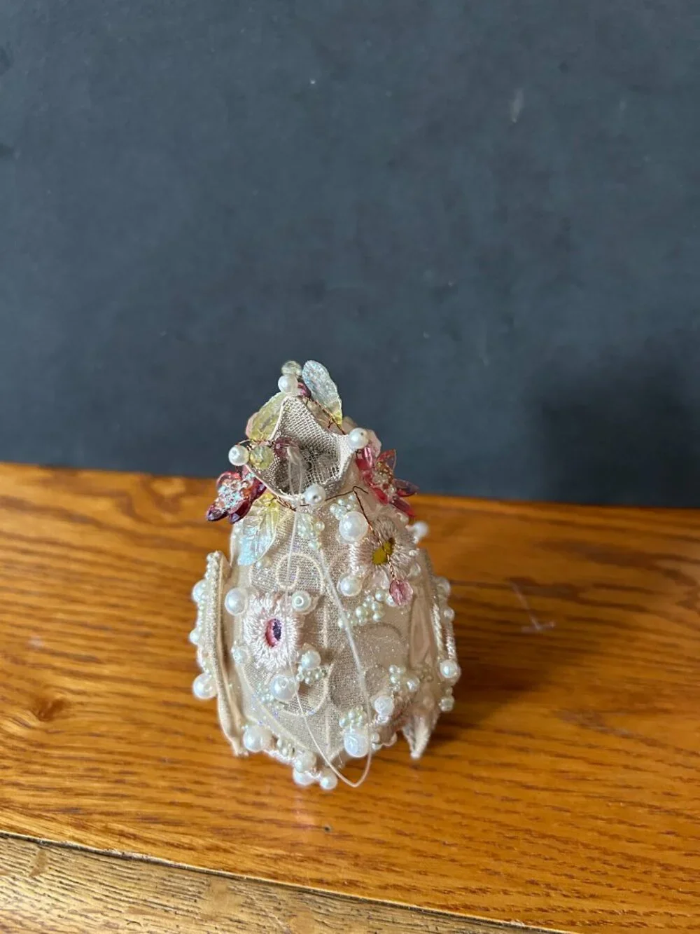 jeweled frog ornament